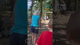 Gutsy grandma confronts yard intruder but discovers daughters after years apart ❤️ shorts [upl. by Kalman]