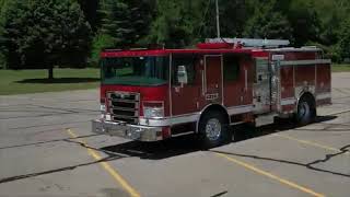 HME AhrensFox AF1 LFD Cab Rescue Pumper [upl. by Naek]