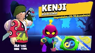 Brawl stars Nouvelle saison sombres contes Kenji et gadgets infinis [upl. by Kokaras]