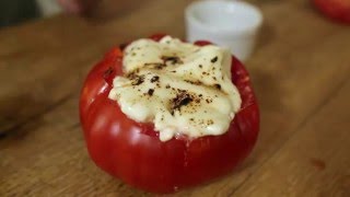 Chef Ian Knauer Recipe – Madame Marmande Tomato with Cheese [upl. by Burgener]