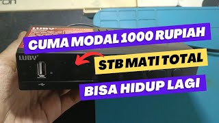 STB MATI TOTAL STOP JANGAN DIBUANG DULU INI CARA MEMPERBAIKINYA [upl. by Koloski566]