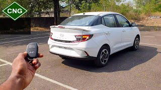 Hyundai Aura S cng  2023 Detailed Review [upl. by Nylidam]