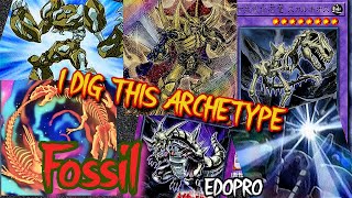 Fossil Adamancipator Deck EDOPro [upl. by Eymaj414]