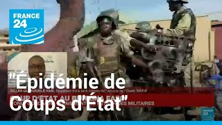 Coup dÉtat au Burkina Comment expliquer cette épidémie de Coups dÉtat militaires dans la région [upl. by Houser]