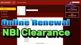 Online Renewal of NBI Clearance [upl. by Beverly]