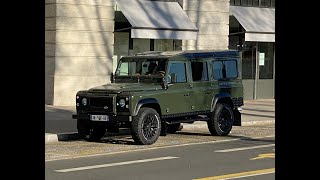 DEFENDER 110 ARMY GREEN UNIQUE BY GT GALLERY [upl. by Einohtna110]