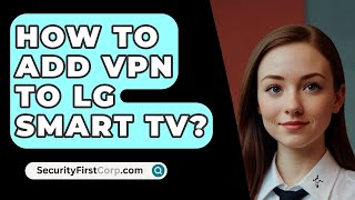 How To Add VPN To LG Smart TV  SecurityFirstCorpcom [upl. by Georglana]