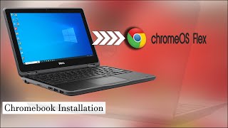 Chromebook  ChromeOS Flex Installation And Any other OS Installation  From USB Pendrive [upl. by Calloway]