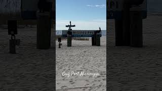 Gulfport Mississippi beach 2024 [upl. by Annoel]