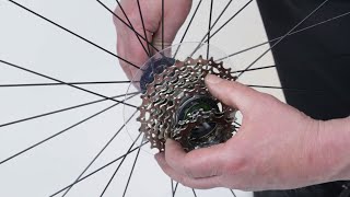 Remove A Bike Wheels Cassette [upl. by Bauer]