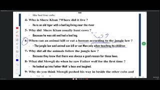 Hodder campridge year 5 قصة موجلي mowgli الفصل الاول chapter 1 [upl. by Ysus]