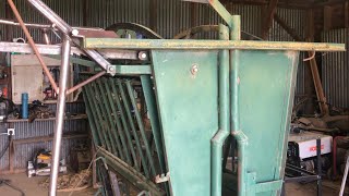 Squeeze Chute Restoration Part 5 Almost Finished [upl. by Caves]