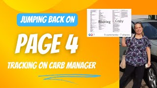 Jumping Back On Page 4 Plan  Join Me  Logging on Carb Manager  Keto On Keto STRONG [upl. by Hackney969]