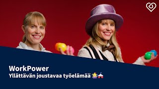 Yllättävän joustavaa työelämää 🤹🏼‍♀️🎪⎪WorkPower⎪Duunitori [upl. by Chellman]