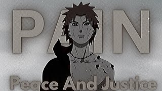 Pain Speech On Peace and Justice  Naruto Shippuden pain akatsuki naruto narutoshippuden [upl. by Galen]