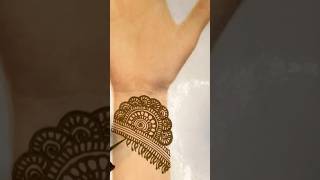 Trending Wedding Mehndi Design 2024  Gorgeous Bridal Lookmehndidesign youtubeshorts [upl. by Acirret]