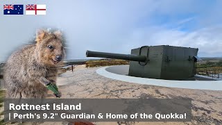 Rottnest Island  The worlds most adorable coastal defence emplacement [upl. by Luhem]