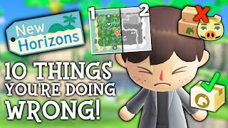 Dont Make These 10 MISTAKES in Animal Crossing New Horizons [upl. by Alroi]