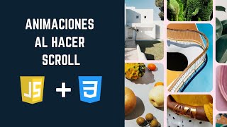 Cómo Agregar Animaciones al Desplazarse por la Página con Javascript AOS [upl. by Marshal390]