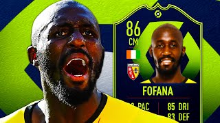 WORTH IT ⭐ 86 POTM FOFANA PLAYER REVIEW  FIFA 22 ULTIMATE TEAM [upl. by Terhune]