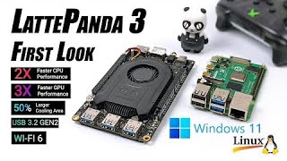 LattePanda 3 First look An All New Powerful X86 SBC And Runs Windows 11 HandsOn [upl. by Ynahpets]