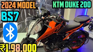 Finally KTM Duke 200 Lauched withTFT amp LED❤️‍🔥Bluetooth Connectivity Navigation🫶💯with on Road Price [upl. by Steere]