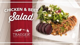 Quick and Healthy Chicken and Beet Salad Recipe by Traeger Grills [upl. by Nahn663]