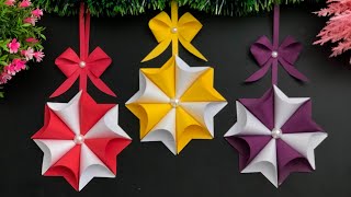 Christmas Craft Ideas  Christmas Decoration Ideas  Paper Craft  Christmas Crafts With Paper [upl. by Raamal]