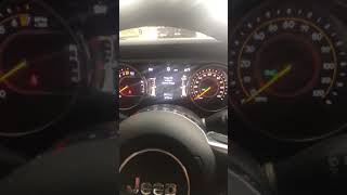 2018 JL Sahara Wrangler autopark disable error light [upl. by Eterg]