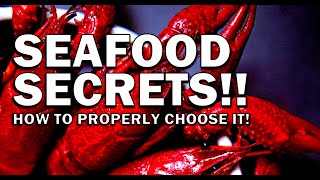 SEAFOOD SECRETS 【Incl How to choose MEATY crabs】 [upl. by Orihakat709]