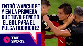 ¡NACE UNA SOCIEDAD 🔥 Entró WANCHOPE y generó el GOL ⚽ para el PULGA RODRÍGUEZ [upl. by Jona]