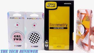 OtterBox Symmetry amp PopSockets PopGrips A Fun Upgrade to a Great Case for iPhone XR [upl. by Farlee]