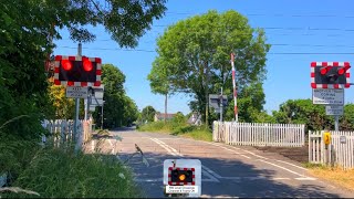 Harston Level Crossing Cambridgeshire [upl. by Lohse634]