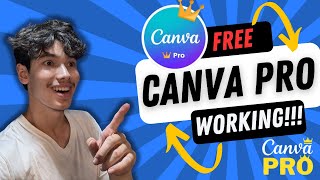 Get Canva Pro for FREE Unlimited design tools no payment needed [upl. by Eniffit458]