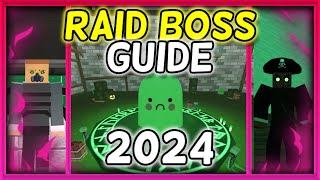 Krunkerio Raids BEST way to kill EVERY boss 2024 [upl. by Garret]