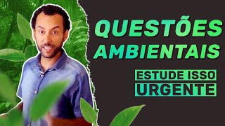 Geografia Explica TUDO SOBRE QUESTÕES AMBIENTAIS  Jeangrafia [upl. by Eadmund]