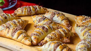 Veganes Gebäck mit Bohnen 🥟 Vegane Rezepte vegan backen [upl. by Ecyac]