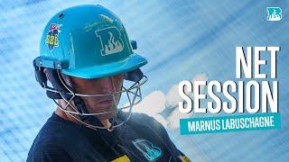 Marnus Labuschagnes First Net of BBL13 🔥 [upl. by Crista]