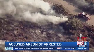 Man arrested in connection with multiple fires in San Diego County [upl. by Teiv]