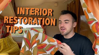 My Classic Caravan Interior Restoration Tips [upl. by Urba]