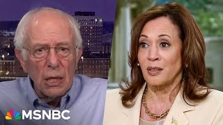 Bernie Sanders on why he hasn’t endorsed Kamala Harris yet [upl. by Aerdua]