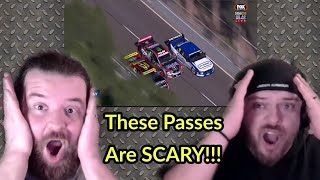 NASCAR Fan Reacts To quotV8 Supercars  Best Passesquot [upl. by Ellahcim]