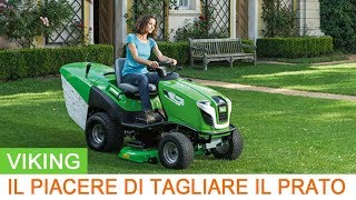 Trattorino Tagliaerba Viking di STIHL [upl. by Trabue]