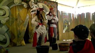 Pirate Shanty Man and Bonnie Lass quotUnder the Scotsmans Kiltquot  AZRF 2011 [upl. by Yeltihw]