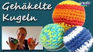 DIY Gehäkelte Kugeln  Von Spielbällen Jonglierbällen AntiStressSäckchen und DekoKugeln [upl. by Demahum]