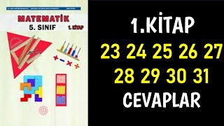 5Sınıf Matematik Ders Kitabı Sayfa 23 24 25 26 27 28 29 30 31 Cevaplar Çözümler [upl. by Macleod]