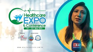 Assoc Prof Somia Iqtedar KEMU  Healthcare Expo amp Conference 2024 [upl. by Golanka]