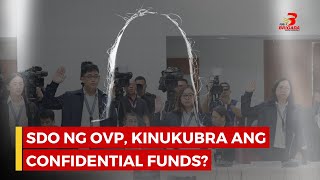 Special Disbursing Officer ng OVP kinukubra umano ang confidential funds sa bangko [upl. by Gary]