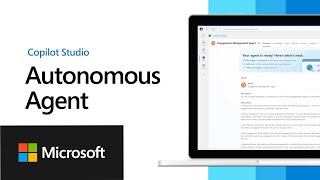 Unlock Autonomous Agent Capabilities with Copilot Studio [upl. by Namia779]
