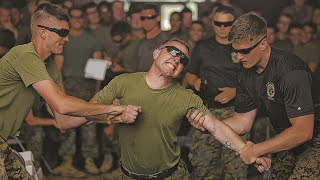 Marines Take Taser Shot Like a Boss US Marines Tazer Training  Camp Foster Okinawa Japan [upl. by Aihsenat]